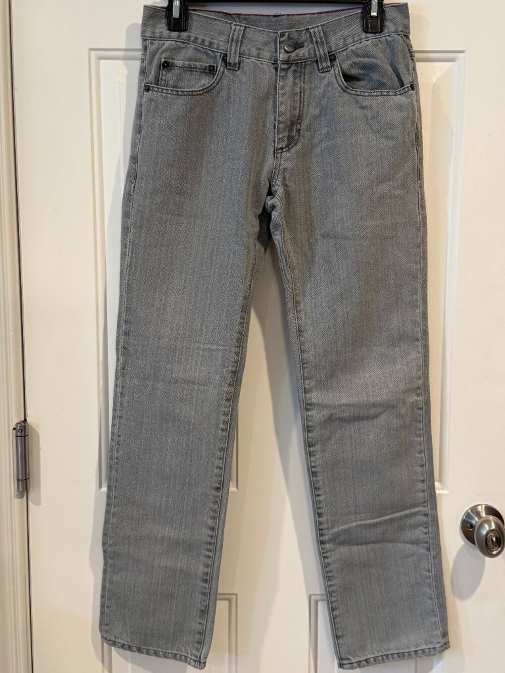 Active Revolt Jeans Mens 30 Gray Super Slim Straight Leg Skate Denim 29 Inseam